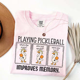 Pickleball Player Comfort Colors T-Shirt
