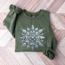 Snowflake Winter Christmas Sweatshirt