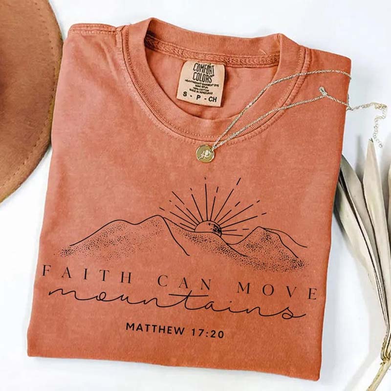 Minimal Faith Can Move Mountains T-Shirt