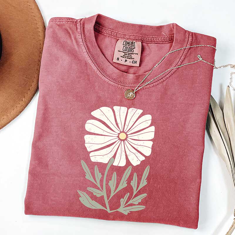 Daisy Flower Spring Floral T-Shirt