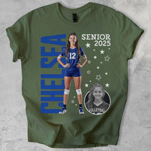 Custom Volleyball Senior T-Shirt