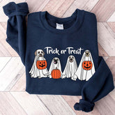 Halloween Dog Trick Or Treat Sweatshirt