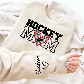 Personalized Hockey Mom Sweatshirt