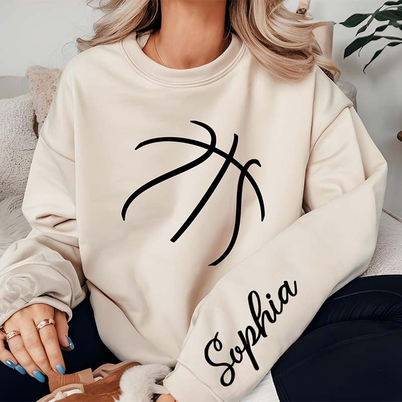 Personalized Basketball Sweatshirt