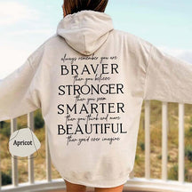 Always Remember You Are Braver Hoodie