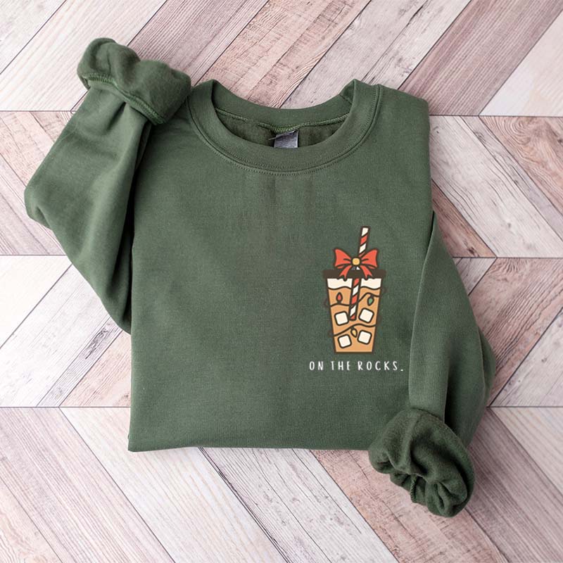 Christmas Iced Coffee Sweatshirt