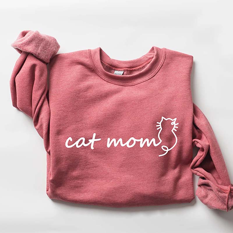 Cute Cat Mom Mommy Lover Sweatshirt