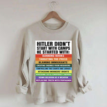 Anti Fascism Protest Sweatshirt