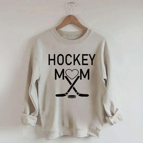 Hockey Mom Heart Sweatshirt