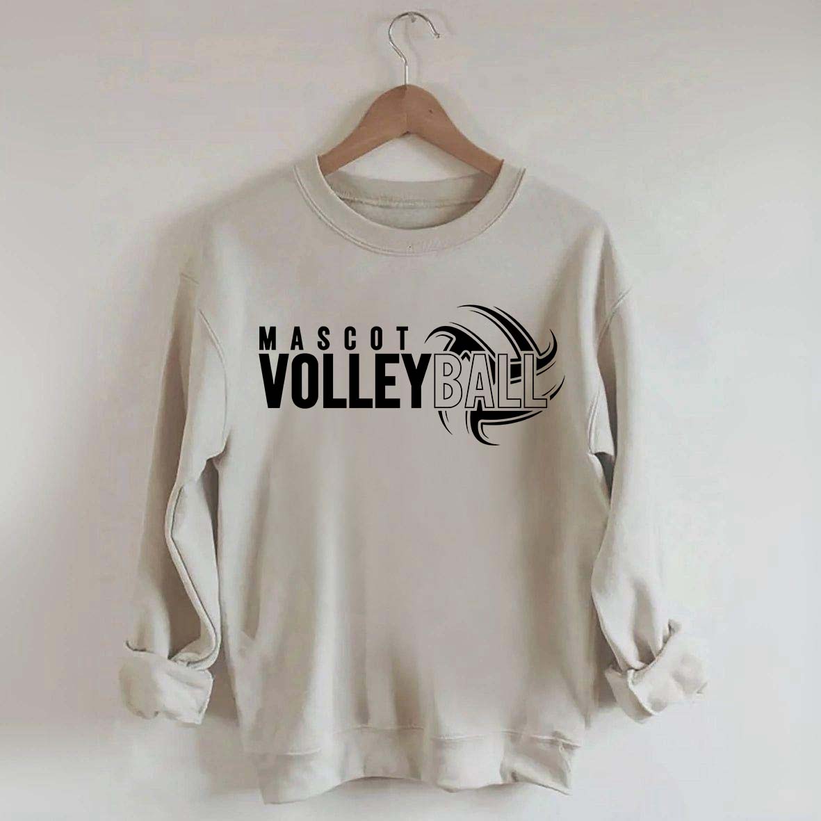 Volleyball Mascot Sweatshirt