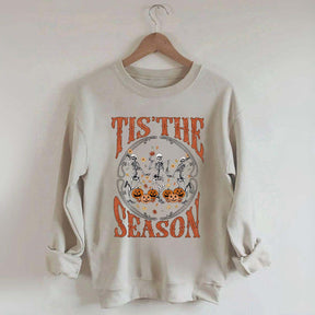 Tis The Season Skeletons Dancing Sweatshirt