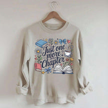 Cozy Book Just One More Chapter Sweatshirt