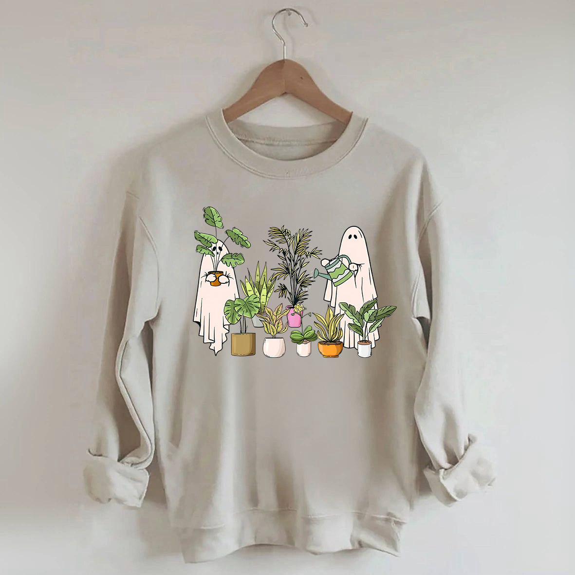 Funny Plant Ghost Sweatshirt