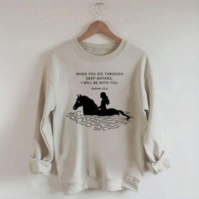 Christ Horse Religous Sweatshirt