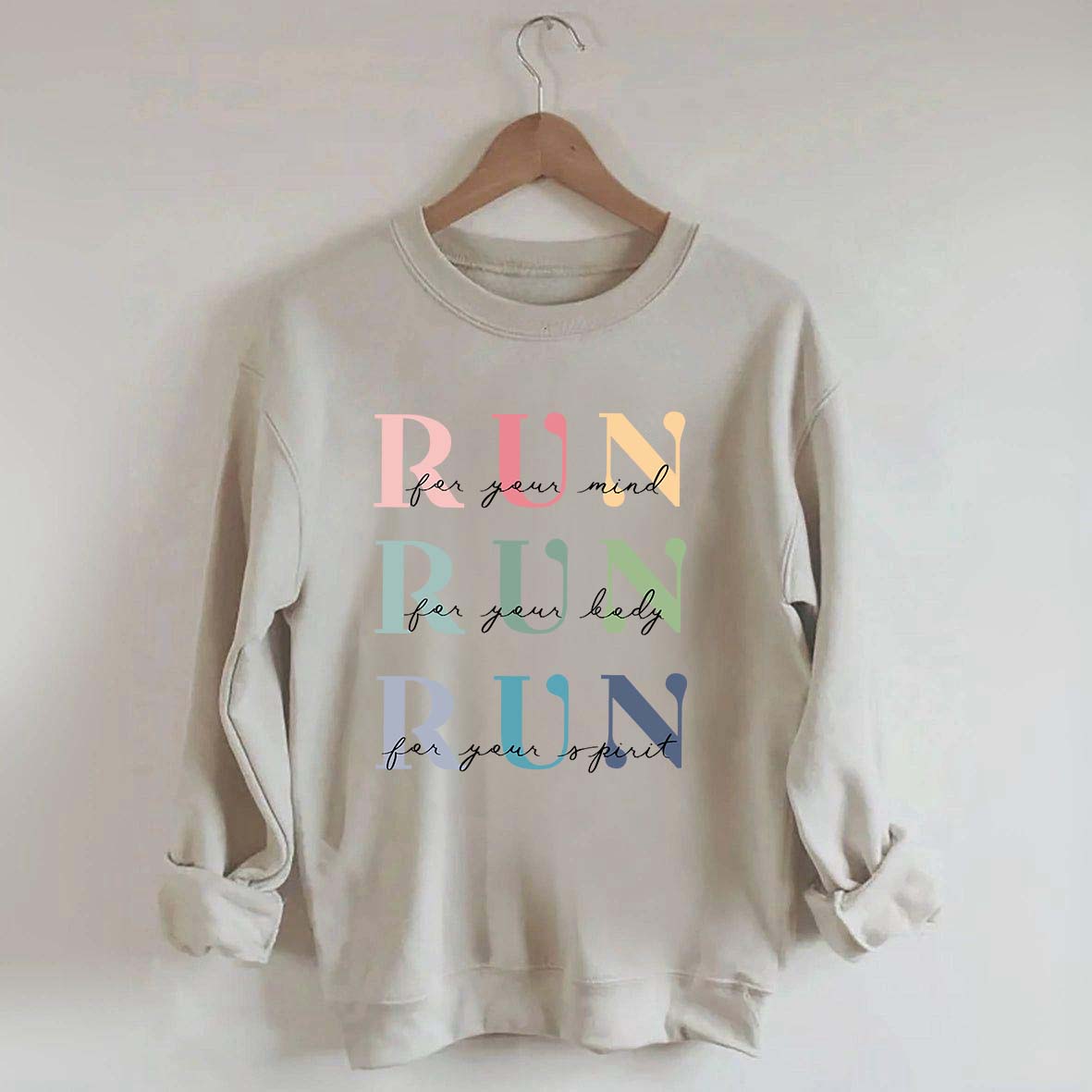 Marathon Athlete Run For Your Mind Sweatshirt
