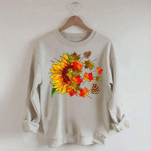 Autumn Sunflower Sweatshirt