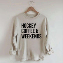 Hockey Coffee & Weekends Sweatshirt