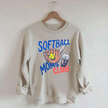 Softball Moms Club Sweatshirt
