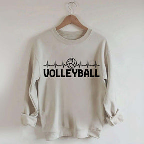 Volleyball Heartbeat Sweatshirt