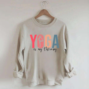 Yoga Is My Therapy Sweatshirt