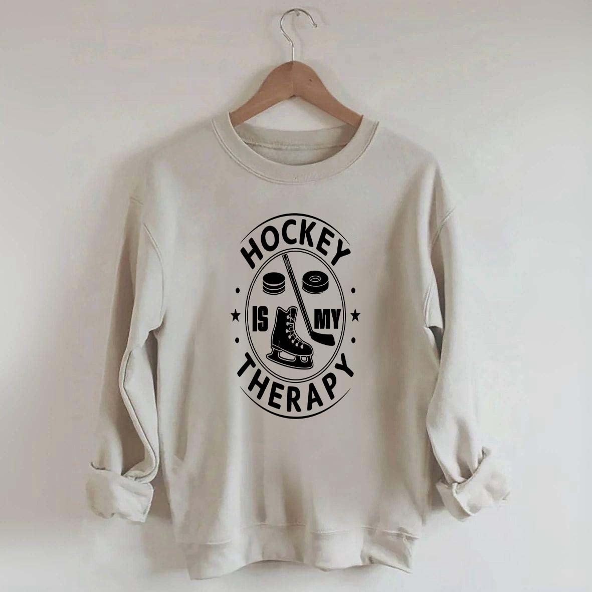Hockey Is My Therapy Sweatshirt