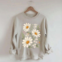 Boho Style Daisies Sweatshirt