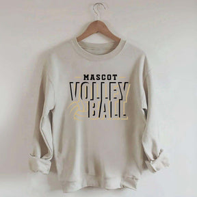 Custom Volleyball Lover Team Sweatshirt