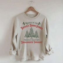 Feminist Christmas Liberal Sweatshrit