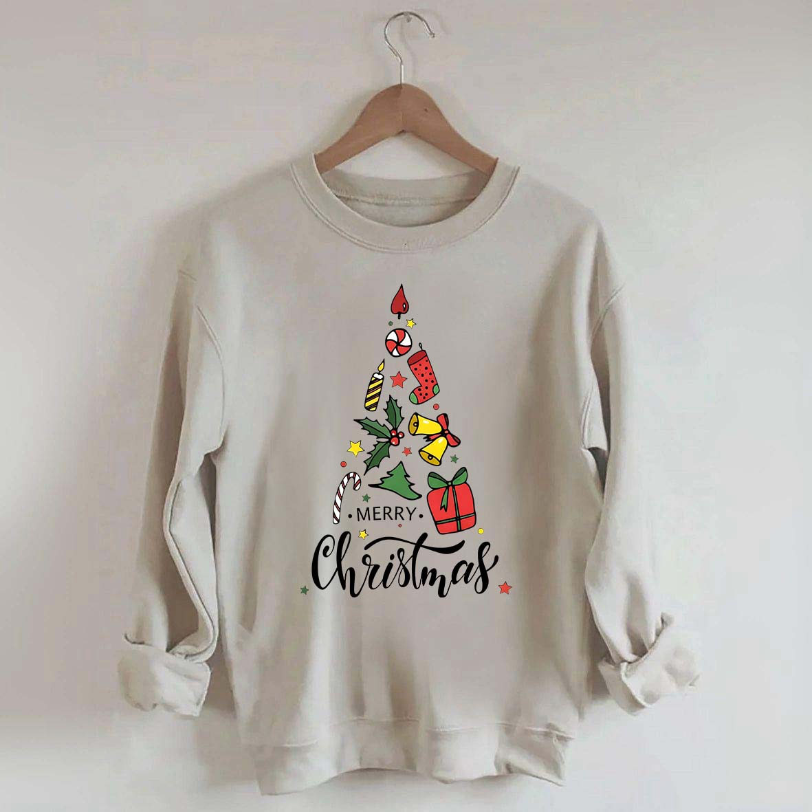 Merry Christmas Tree Gift Sweatshirt