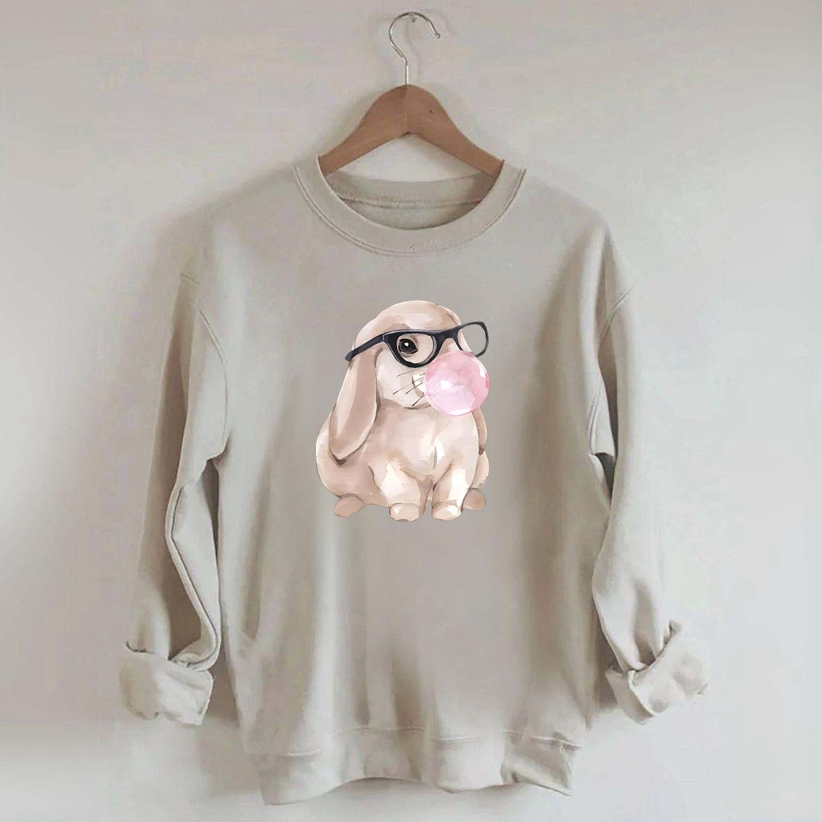 Cute Rabbit Easter Family Sweatshirt