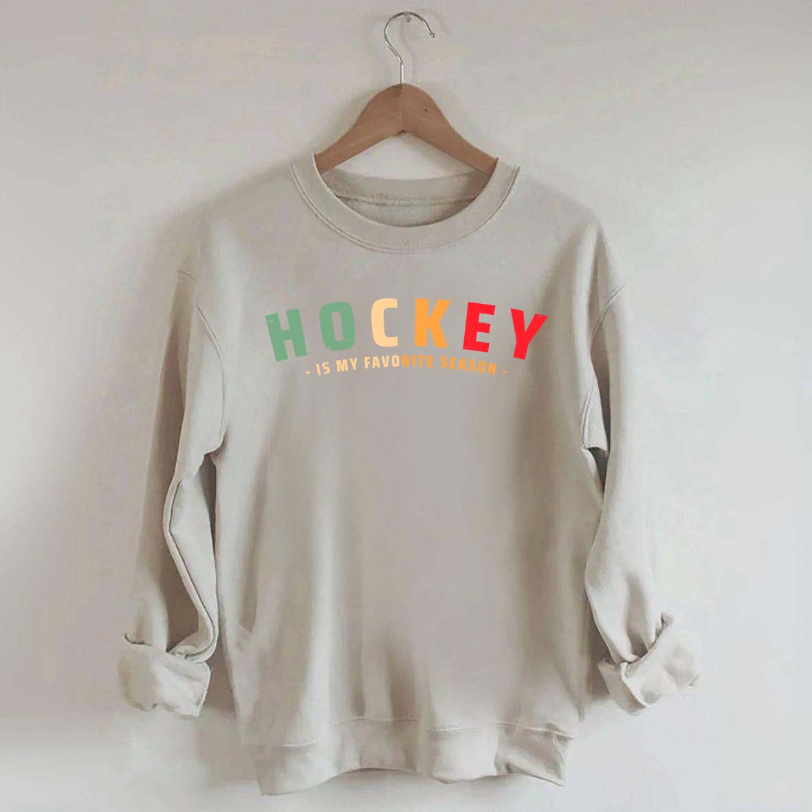 Cute Hockey Is My Favorite Season Sweatshirt