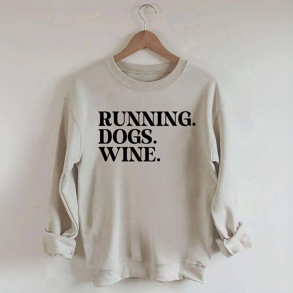 Running Dogs Wine Sweatshirt