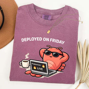Deployed On Friday T-Shirt