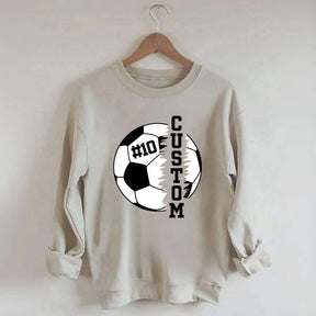 Custom Soccer Name & Number Sweatshirt