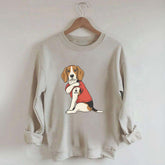 Featuring Tattooed Dog I Love Mom Sweatshirt