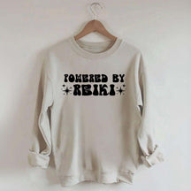 Powered By Reiki Yoga Sweatshirt