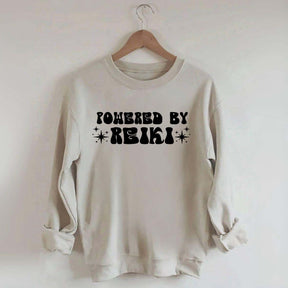 Powered By Reiki Yoga Sweatshirt