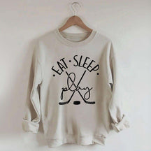 Eat Sleep Play Hockey Sweatshirt