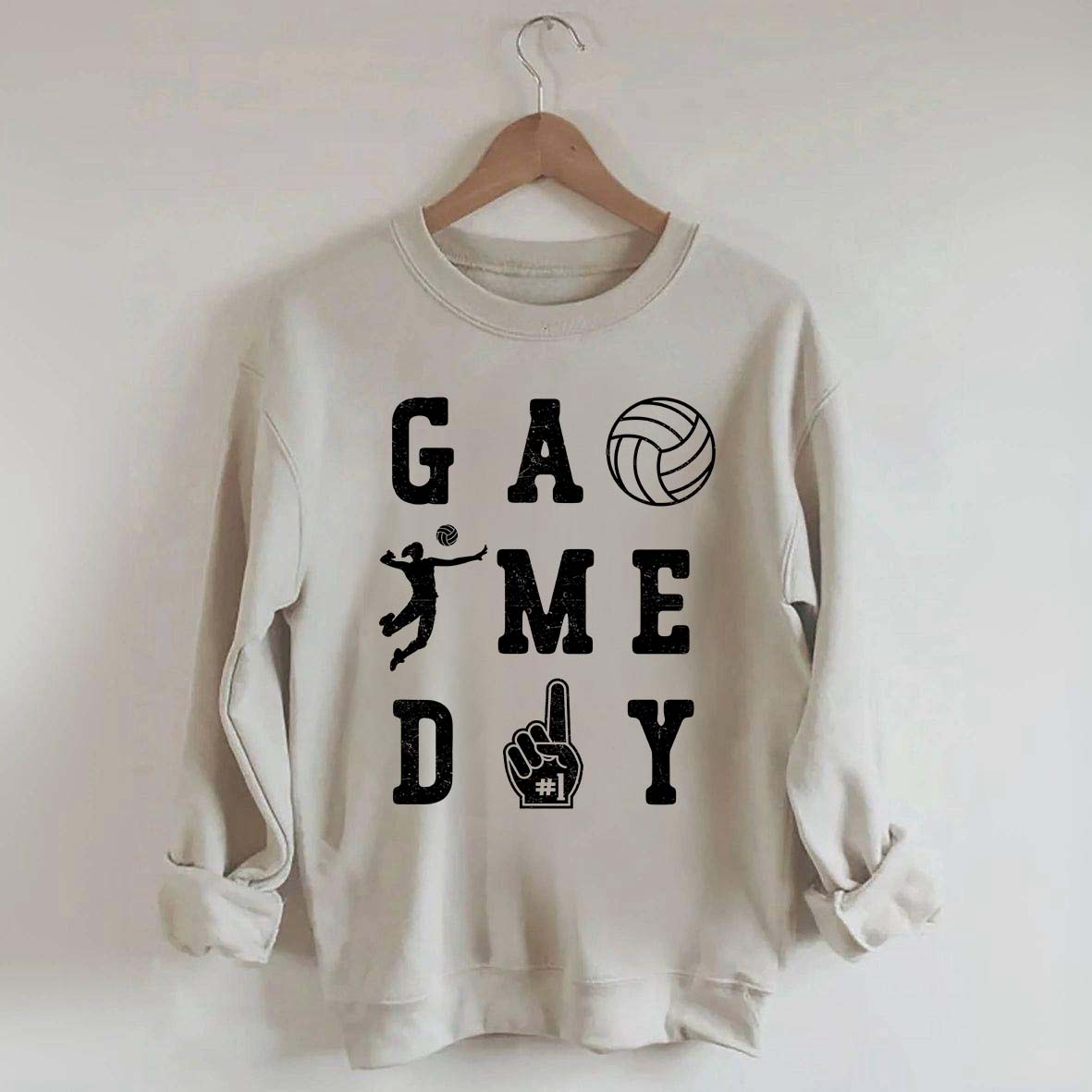 Game Day Volleyball Mama Sweatshirt