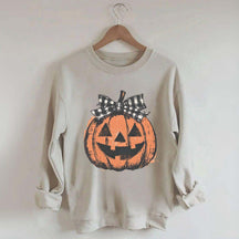 Preppy Jack o Lantern Sweatshirt