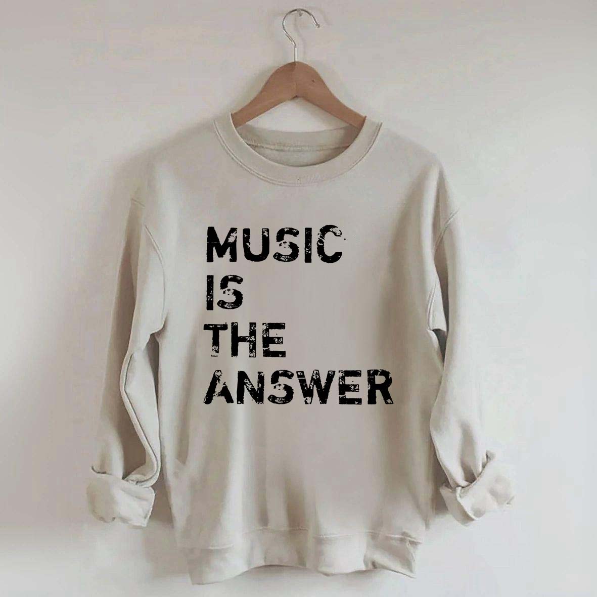 Retro Music is the Answer Sweatshirt