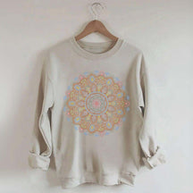 Retro Resist Subtle Mandala Sweatshirt