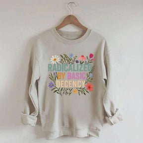 Progressive Floral Political Sweatshirt