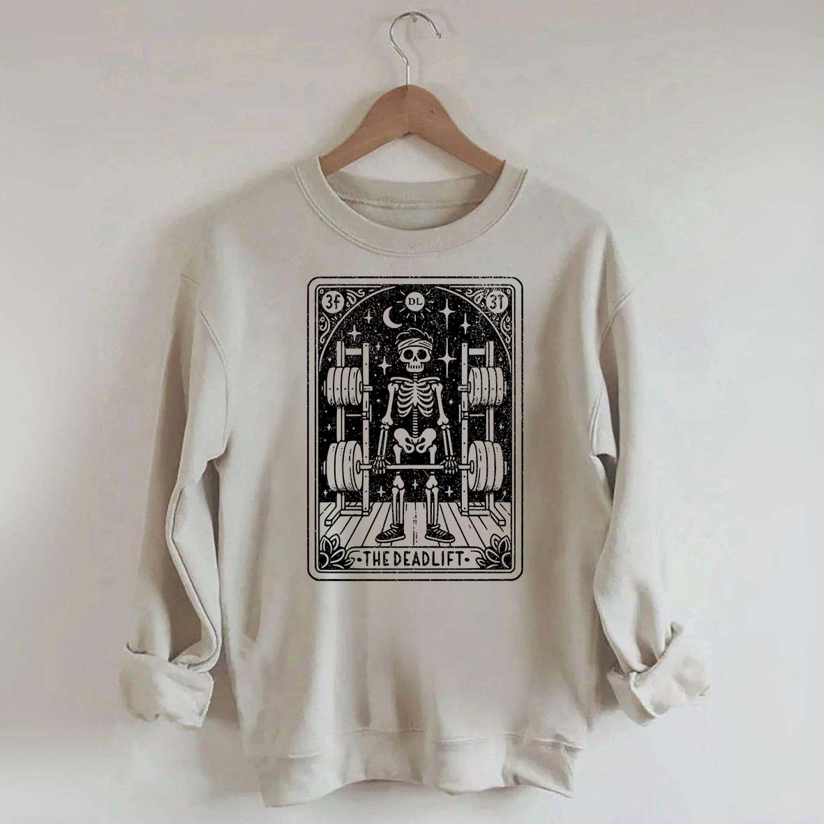 The Deadlift Tarot Card Sport Life Sweatshirt