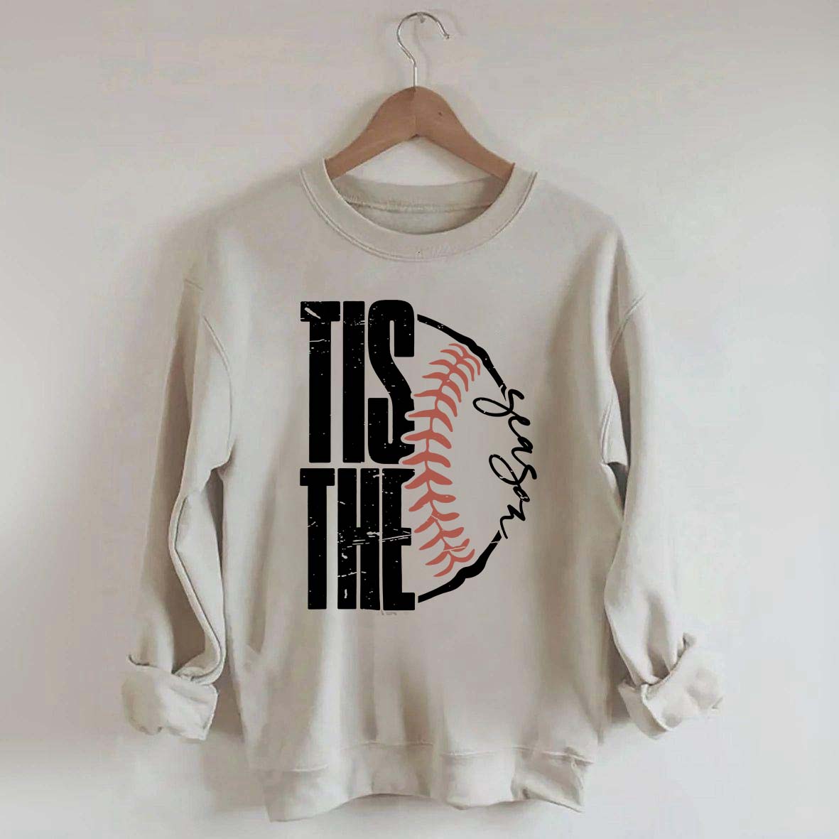Tis The Season Baseball Softball Sweatshirt