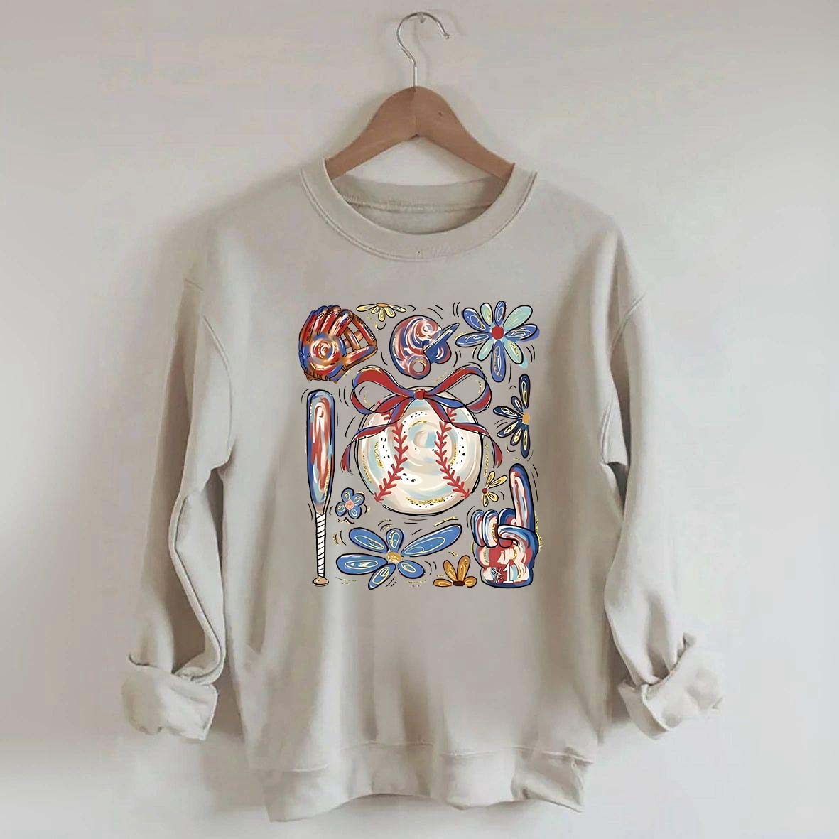 Baseball Tis The Season Sweatshirt