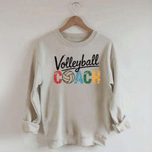 Comfort Color Volleyball Coach Sweatshirt