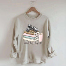 Read Lift Repeat Sweatshirt