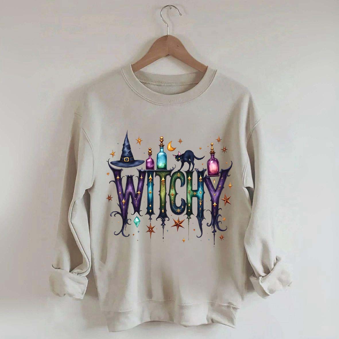 Halloween Witch Sweatshirt