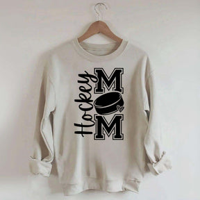 Hockey Mom Heart Simple Sweatshirt